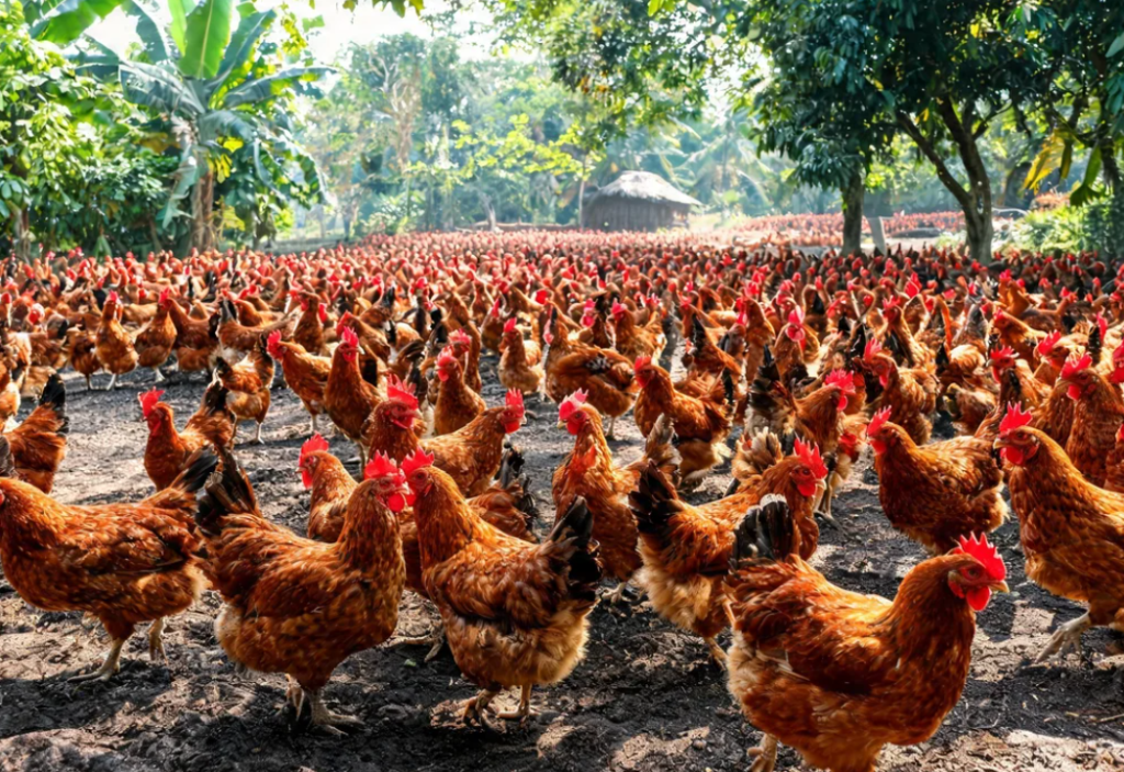 Gà Mía Lai Giống